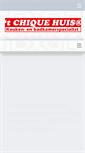 Mobile Screenshot of hetchiquehuis.be