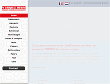 Tablet Screenshot of hetchiquehuis.be